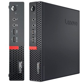 Lenovo ThinkCentre M710Q Tiny Desktop Computer, 7th Gen Intel Core i5-7500T 2.7GHz, 16GB DDR4 RAM, 256GB SSD, DisplayPort, WiFi, BT Wireless Keyboard ＆ Mouse, Windows 10 Pro (Renewed)