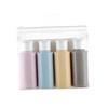 Mikinona Compact 4 Pack Travel Bottles 50ml Squeeze Shampoo Dispenser