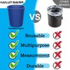 5 Gallon Bucket Liner Reusable Rubber Liner for Concrete Thinset