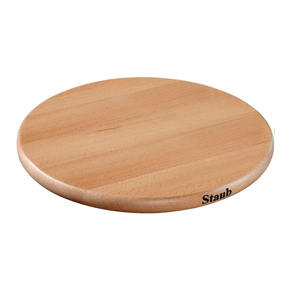 ZWILLING J.A. HENCKELS 40511-078 Staub Round Wooden Trivet 6.5"/16.5 cm,