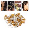160pcs Anillos para Trenzas para el Cabello Anillo para Rastas