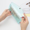 Cash Envelope Wallet with 6pcs Divider with Pockets and 2pcs