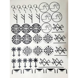 41 Abundance Symbol Temporary Tattoos for good vibes