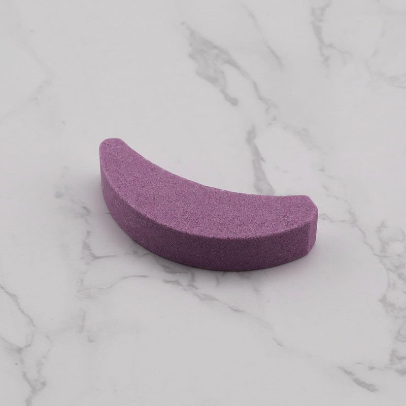 SG Store 20PCS Purple Chainsaw Sharpener Whetstone Crescent Shaped Chainsaw