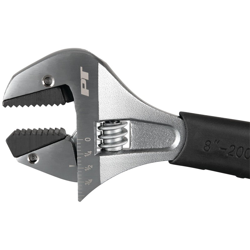 Performance Tool W30625 8 In. Ratcheting Adjustable Wrench - Sliding
