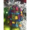 Dollywood NIB Dolly Parton Coat of Many Colors Christmas Ornament