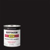 Rust-Oleum 7798502 Stops Rust Brush On Paint, Quart, Semi-Gloss Black