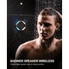 comiso Waterproof Speaker with Robust Bass, Shower Speaker with Dynamic