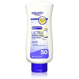 Equate Ultra Protection Sunscreen SPF 50 16oz Compare to Coppertone SPF 50 Lotion
