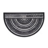 Calloway Mills 108841830 Half Gray Welcome 18" x 30"