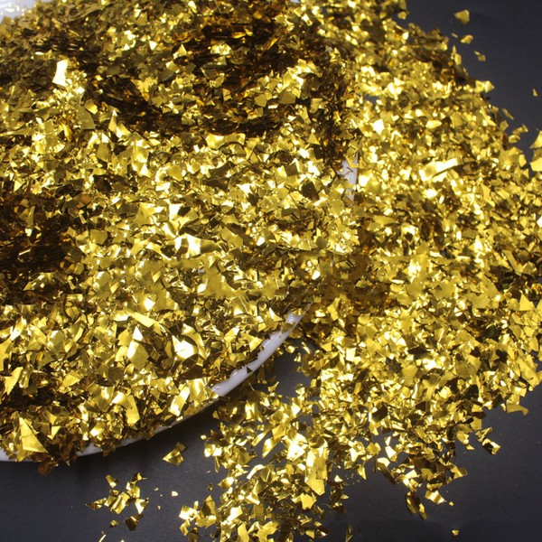 Sparkle Metallic Table Confetti, Mylar Foil Confetti Perfect for DIY