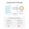 Tijn Orange By TIJN RELIABLE SCREEN GLASSES BLUE LIGHT BLOCKING