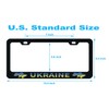 2 Pack Ukraine Flag License Plate Frames Holder 2 Hole