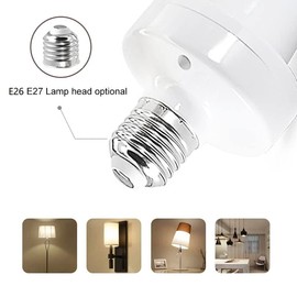 QIACHIP RF 433Mhz Wireless Remote Control Light Lamp Socket E26 E27 Bulb Base Holder,Light Switch Kit with Wall-Mounted Controller for Pull Chain Light Lamp Fixtures(2 Socket + 1 Panel)