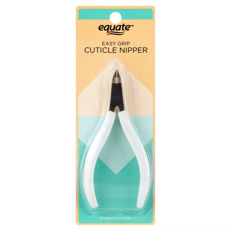 Equate Beauty Stainless Steel Non-Slip Easy Grip Cuticle Nipper
