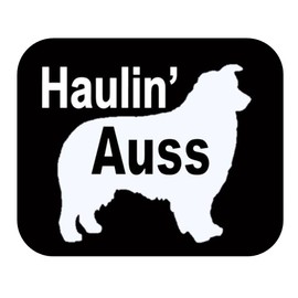 Haulin Auss TP 621 Sticker 6" Decal australian shepherd aussie dog show herding