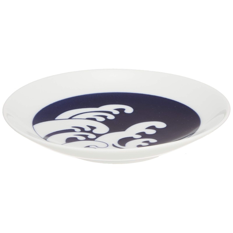 Kihara 9767 Bean Plate Wave Diameter 4.2 x Height 0.7