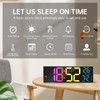 YISILE Digital Wall Clock Large Display, 16.2" Large Digital Wall