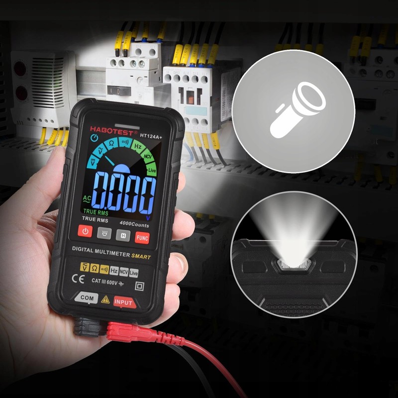Habotest HT124A+ Universal Digital Multimeter