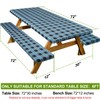 Picnic Table Cover with Bench Covers Camping Essentials Waterproof Windproof