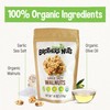 Brothers Nuts Garlic Salty Walnuts – Organic, Sprouted Walnuts –