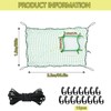 LINSOCLE Trailer Net, 1.5 x 2.2 m, Load Securing Net,