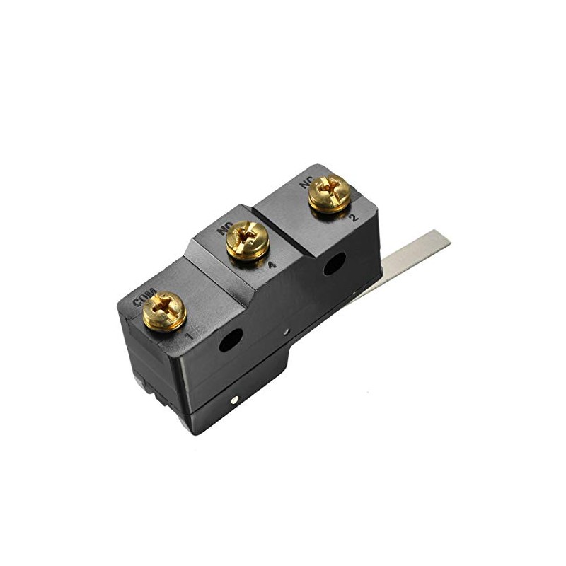 uxcell Z-15GW-B 1NO + 1NC Long Hinge Lever Type Miniature