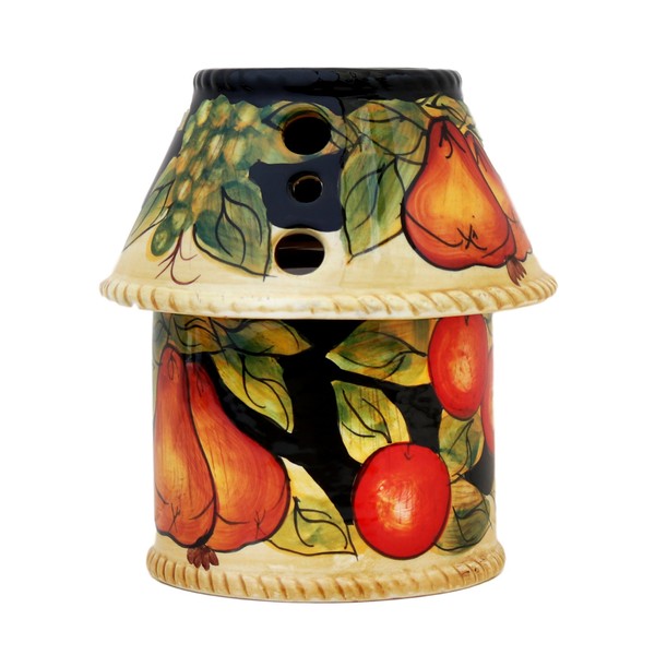 Casa Cortes Barcelona Collection Hand-Painted (#60 CANDLE JAR HOLDER)