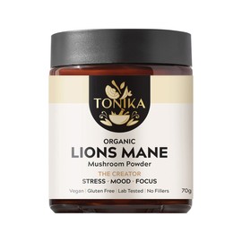 Tonika 100% Organic Mushroom Powder Lion's Mane 90g