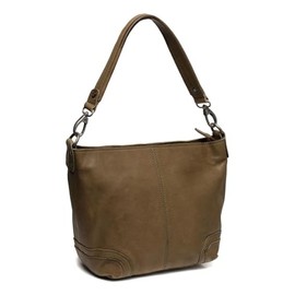The Chesterfield Brand Lucy Leather Shoulder Bag 22 cm, Olive Green