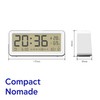 Mobility Lab Evoom EV313900 ORAS Digital Alarm Clock with Large
