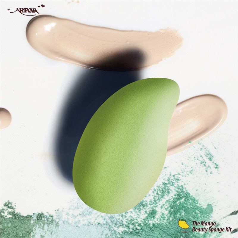 ARIANA THE MANGO BEAUTY SPONGE KIT - GREEN MANGO SPONGE