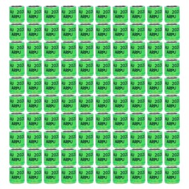 100Pcs Pigeons Leg Ring Bird Foot Ring Aluminium Alloy Identify Bands Training ToolGreen