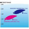 Megabass Lure KONOSIRUS SHAD (Konoshirusu Shad) (F) Japanese Silver Mullet