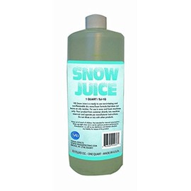 Visual Effects SJ1Q One Quart of Snow Juice specifically designed for Snow or Foam producing machines only, non-irritating & non-flammable