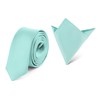 Ladeheid Men's Narrow Tie and Pocket Square Set SP/P (150