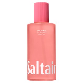 Saltair Aceite Corporal. Tamaño Jumbo. Aceite Hidratante Pink Beach Para Después De La Ducha Y El Baño. Para Mujeres Y Hombres. Loción Botánica, No