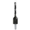 Fisch FSH-137047 Drill with Countersink, 1/4-Inch/6mm