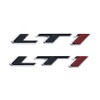 Pair Set LT1 Emblem 3D Side Fender Door Badges Sticker