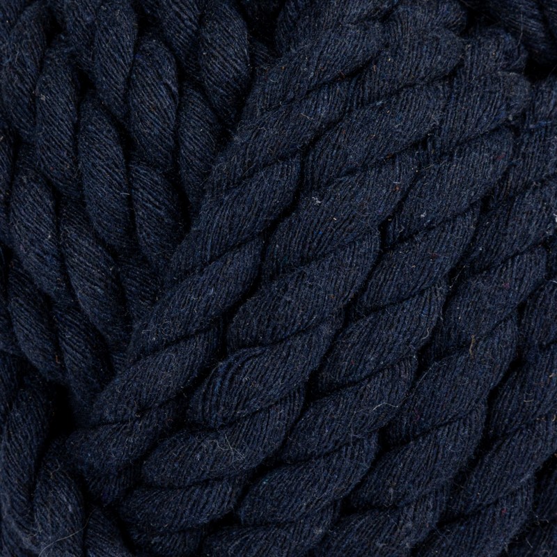 Blue Rope Knot Cotton Door Stop