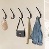 XSJHJDR 5Pack Large Wall Hooks, Coat Hooks for Wall, Heavy