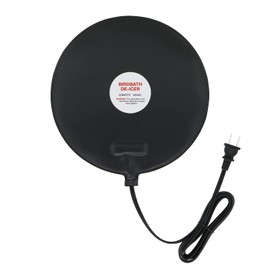 Submersible Bird Bath Heater for Outdoors in Winter, 60w Birdbath Deicer Thermostatic Controller Water Heater with 6Ft Cord for Birdbaths, Chicken, Duck, Livestock, Poulty, Animal, Tank, Buckets