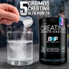 Creatina Monohidratada BHP Nutrition de 450g para Rendimiento Deportivo