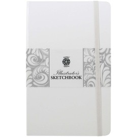 Pentalic Illustrators Sketchbook, 5-1/2-Inch by 3-1/2-Inch, White Chocolate