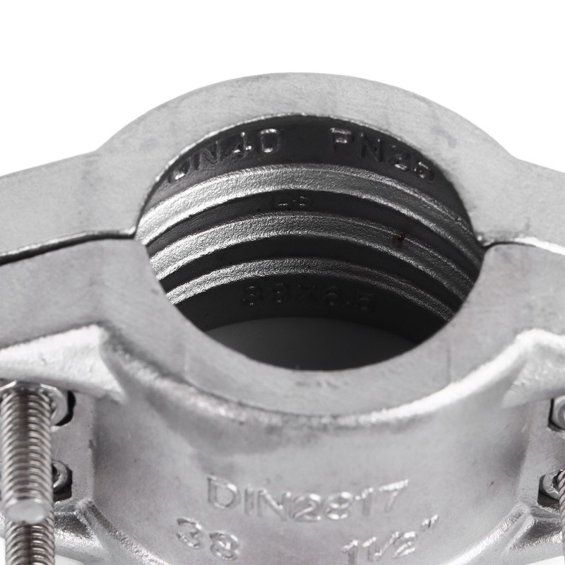 Pipe Hanger Bracket Clamp 304 Stainless Steel 2 Pieces TC