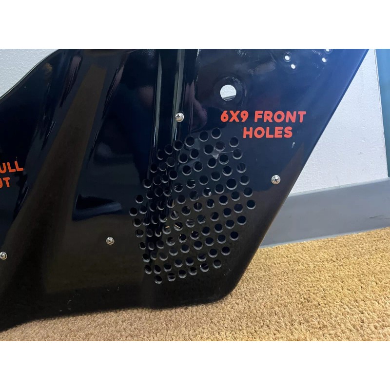 SPL Bagger Audio 6x9 Front Harley Saddlebag Speaker Mounting Rings