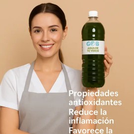 Gob tónico facial agua de té verde 1 L | refresca y equilibra todo tipo de piel
