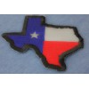 Ivamis Reflective Texas Map Flag Patch- 3x3 inch - P6638