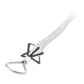 Woodhead 35971 Pulling Grip, Junior Duty, Flexible Eye, 1700lb Approximate Break Strength, 7.00" Mesh Length, .37–.49" Cable Diameter