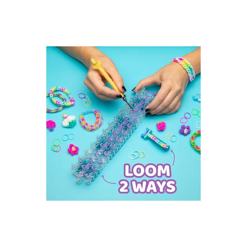 Rainbow Loom Kit para Hacer Pulseras y Accesorios